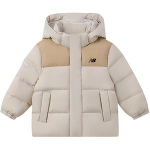 Пуховик NB светло-серый детский New Balance