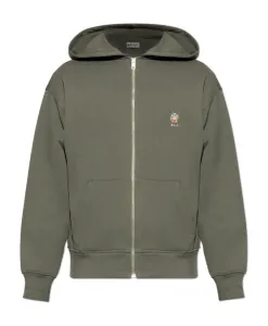 Толстовка с вышитым логотипом Bally, зеленый