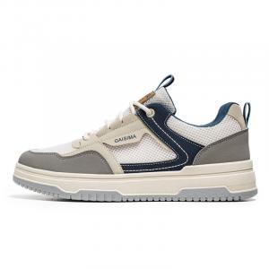 Дышащие низкие кроссовки для скейтбординга, увеличивающие рост, для мужчин GAISIMA, Beige Blue