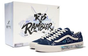 Vans Стиль 36 устойчивые к истиранию, легкие и дышащие низкие кроссовки для скейтбординга унисекс dark blue