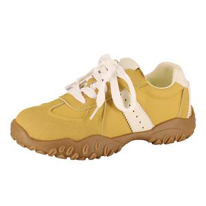 Низкие немецкие армейские кроссовки женские Happy Fish, White