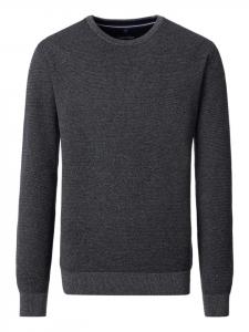 Casa moda Базовый пуловер антрацитового цвета