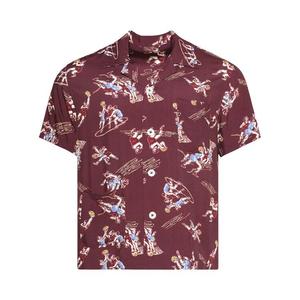 Рубашка Bode Layup Short-Sleeve Shirt Multicolor, разноцветный