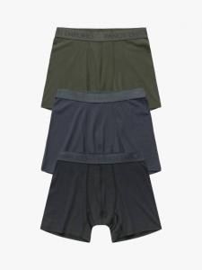 Боксеры из бамбуковой смеси Panos Emporio, Pack of 3, Mixed Green/Grey