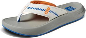 Мужские вьетнамки Reef Cruiser, белый/синий/оранжевый