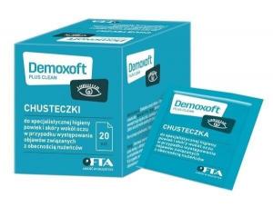 Салфетки для гигиены глаз Demoxoft Plus Clean Chusteczki, 20 шт