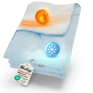 Одеяло Herlag 2-в-1, двустороннее, с летней и зимней стороной, 155 x 220 см, с функцией регулирования температуры и подогрева Kettler