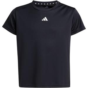 Рубашка для тренировок с логотипом, стандартный крой, детская Adidas, черный