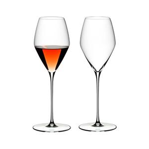 RIEDEL КОМПАНИЯ ПО ПРОИЗВОДСТВУ БОКАЛОВ ДЛЯ ВИНА Бокал для вина Rosé Veloce 347 мл, набор 2 шт., прозрачный Riedel The Wine Glass Company, прозрачный