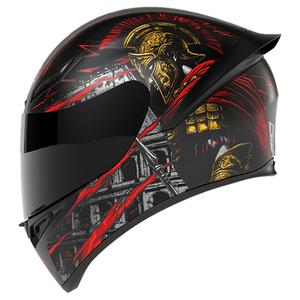 K1S сертификация CCC мотошлем полнолицевой ABS с одинарным визором унисекс для поездок на работу путешествий гонок на треке AGV, Gladiator Asia Limited Edition Print