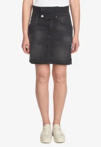 Летняя юбка Le Temps Des Cerises "CALLAS" с высоким поясом, черный