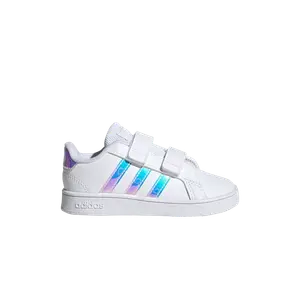 Кроссовки adidas Grand Court I 'White Iridescent', белый