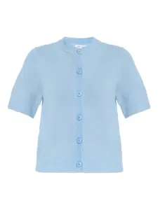 Кардиган Sanoura с короткими рукавами Samsoe Samsoe, синий