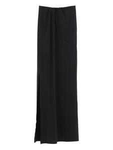 Юбка макси с разрезом Jacquemus, черный