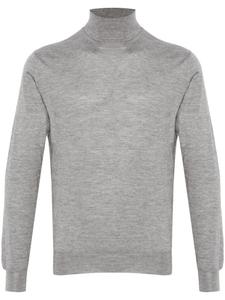 Cruciani меланжевый свитер, серый