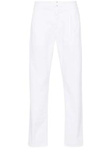 Зауженные брюки средней посадки Incotex, белый
