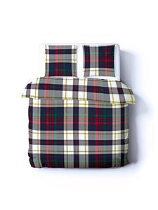 Постельное белье JACK 2 tlg Flanell Biber 135x200cm Linien, цвет blau/rot