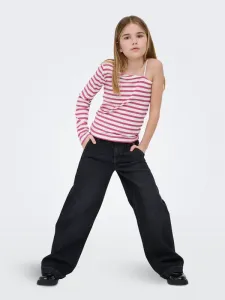 Расклешенные джинсы mit weitem bein kognew mittlere taille Only Girls, Dark Grey Denim