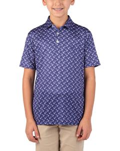 Футболка-поло Tailorbyrd Sailing Anchors Performance, синий