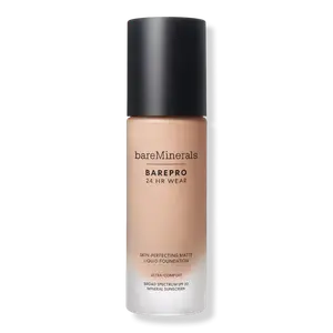 Основа BAREPRO 24HR Wear Skin-Perfecting Matte Liquid Foundation Mineral SPF 20 bareMinerals, Light 25 Cool (for light cool skin with a pink hue)