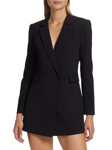 Комбинезон-смокинг Kyrie Alice + Olivia, черный