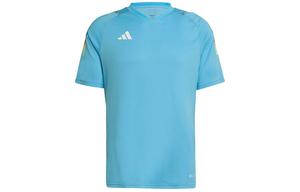 Футбольная майка мужская синяя Adidas, синий