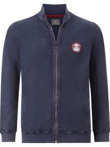 Худи на молнии Jan Vanderstorm DIETBERT, темно-синий