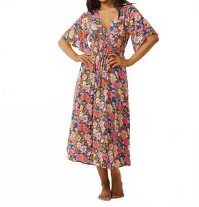 Rip Curl Женское миди-платье Kamari, разноцветное