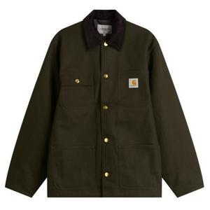 Пальто мичиган на подкладке Carhartt Wip, оливковый/черный