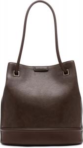 Женская сумка-тоут Calvin Klein Ash - North/South, веганская кожа, 2 кармана, Java