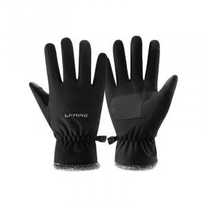 Снаряжение для верховой езды, велоспорта и альпинизма унисекс polyester LINING, Upgraded Thickened And Fleece-Lined Ski Glove 220