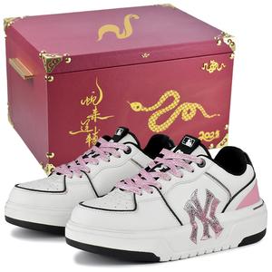 MLB Кроссовки Chunky Liner LM Low Top для скейтбординга унисекс, цвет вишнево-розовый