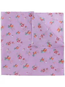 Платок с цветочным принтом Amir Slama, фиолетовый