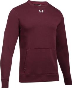 Толстовка Under Armour Rival Fleece 2.0 для мужчин, True Gray Heather/Black