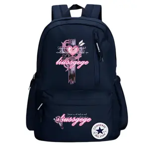 Converse Полиэстеровый рюкзак обычный унисекс темно-синий, Heart Cross