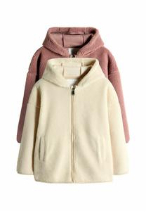 Флисовая куртка THE SET 2 PACK BORG, Pink Cream/Beige