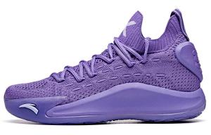 Баскетбольные кроссовки KT5 женские, среднего размера, фиолетовые Anta