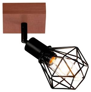 Потолочный светильник Nettlife Forbes, черный - металл - 22 x 11 x 11 см