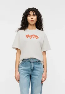 Винтажная футболка с принтом Hugo, Natural