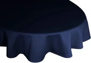 Вирт скатерть "НЬЮБЕРИ", овал Wirth 120х160 см, цвет nachtblau