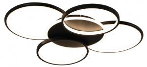 Светодиодный потолочный светильник Nettlife Foster, черный - металл - 55 x 6 x 67 см