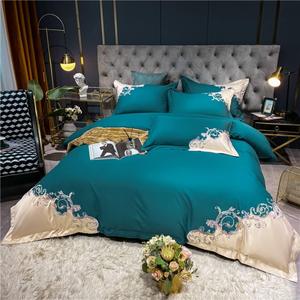 FGDSEEEKJUFHH Комплект постельного белья с вышивкой премиум-класса
