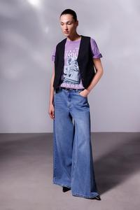 Хлопковая футболка Medicine, фиолетовый