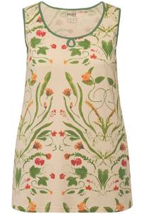 Пижамная рубашка Ulla Popken, кремовый