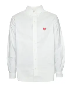Оксфордская рубашка с воротником на пуговицах Human Made, белый