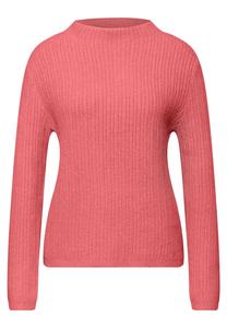 STREET ONE Свитер в крапинку розового цвета