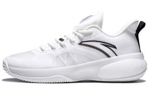 Баскетбольные кроссовки Cement Busters мужские с низким верхом цвета слоновой кости/черного цвета Anta