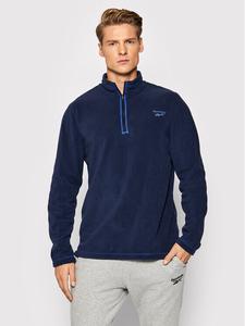 Флисовая куртка узкого кроя Reebok, синий