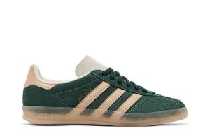Кроссовки Gazelle Indoor 'Shadow Green Warm Sandstone', зеленый