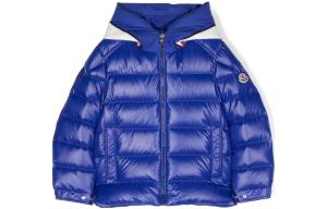Детская пуховая куртка Moncler, синяя